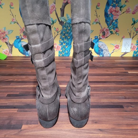 Born Odom Boots Grey Rustic - Picture 4 of 6